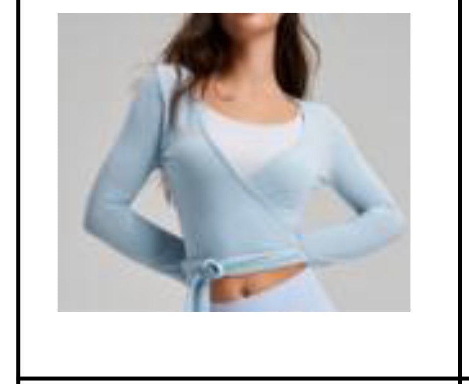 baby blue cardigan